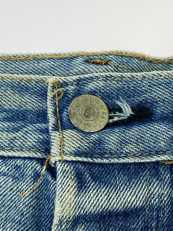 【現状渡し品】【メンズ】 デニムパンツ 501 刻印6 66後期 スモールE チェーンステッチ メンズ ボトムス ジーンズ ジーパン 157-260220-em-16-min カラー：インディゴ 万代Net店