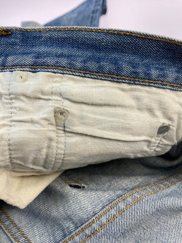 【現状渡し品】【メンズ】 デニムパンツ 501 刻印6 66後期 スモールE チェーンステッチ メンズ ボトムス ジーンズ ジーパン 157-260220-em-16-min カラー：インディゴ 万代Net店
