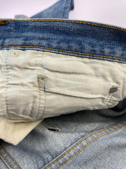 【現状渡し品】【メンズ】 デニムパンツ 501 刻印6 66後期 スモールE チェーンステッチ メンズ ボトムス ジーンズ ジーパン 157-260220-em-16-min カラー：インディゴ 万代Net店