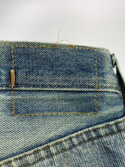 【現状渡し品】【メンズ】 デニムパンツ 501 刻印6 66後期 スモールE チェーンステッチ メンズ ボトムス ジーンズ ジーパン 157-260220-em-16-min カラー：インディゴ 万代Net店