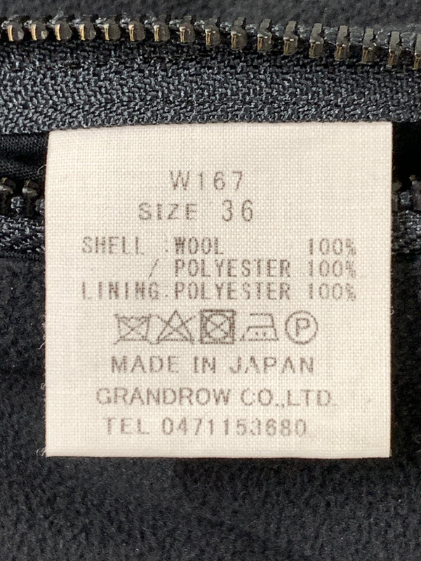 【中古品】【メンズ】 EESETT&CO イーセットアンドコー ZIP VEST GRAY STRIPE BLACK ベスト アウター 140-260729-AS-6-min サイズ：36 カラー：ブラック/グレー 万代Net店