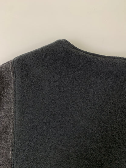 【中古品】【メンズ】 EESETT&CO イーセットアンドコー ZIP VEST GRAY STRIPE BLACK ベスト アウター 140-260729-AS-6-min サイズ：36 カラー：ブラック/グレー 万代Net店