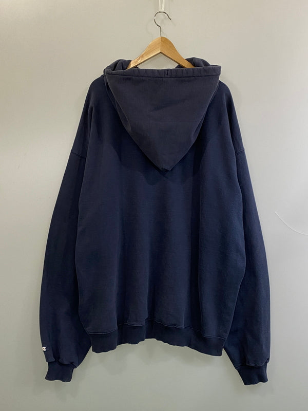 【現状渡し品】【メンズ】 CHAMPION チャンピオン 00S HOODIE PARKA NAVY 00年代 フーディ パーカー ネイビー ロングスリーブ パーカー スウェット 146-260724-hu-13-min サイズ：表記なし カラー：ネイビー(色あせ) 万代Net店