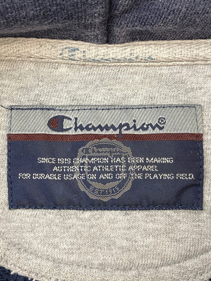 【現状渡し品】【メンズ】 CHAMPION チャンピオン 00S HOODIE PARKA NAVY 00年代 フーディ パーカー ネイビー ロングスリーブ パーカー スウェット 146-260724-hu-13-min サイズ：表記なし カラー：ネイビー(色あせ) 万代Net店