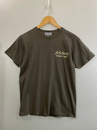 【中古品】【メンズ】 SUNSURF サンサーフ USA製 アメリカ製 ONE HUNDRED SS TEE ワンハンドレッド ショートスリーブ ティー 145 メンズ 半袖 Tシャツ 145-260720-hu-47-min サイズ：M カラー：グレー系 万代Net店