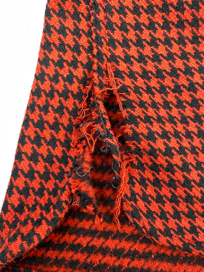 【現状渡し品】【メンズ】 THE FLAT HEAD ザ フラットヘッド ハウンズトゥース ウエスタンシャツ メンズ トップス 145-260714-hu-41-min サイズ：38 カラー：ブラック/レッド（千鳥柄） 万代Net店