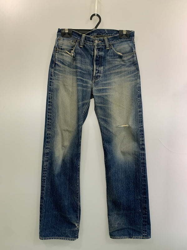 【現状渡し品】【メンズ】 THE FLAT HEAD フラッドヘッド DENIM PANTS 3005C デニムパンツ ボトムス 156-260706-yn-09-min サイズ：W31 L36 カラー：インディゴ 万代Net店