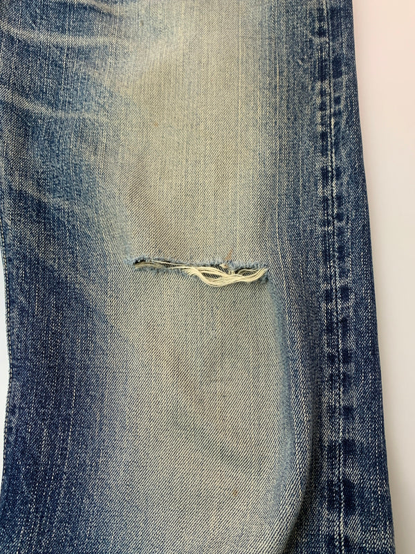 【現状渡し品】【メンズ】 THE FLAT HEAD フラッドヘッド DENIM PANTS 3005C デニムパンツ ボトムス 156-260706-yn-09-min サイズ：W31 L36 カラー：インディゴ 万代Net店