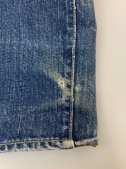 【現状渡し品】【メンズ】 THE FLAT HEAD フラッドヘッド DENIM PANTS 3005C デニムパンツ ボトムス 156-260706-yn-09-min サイズ：W31 L36 カラー：インディゴ 万代Net店