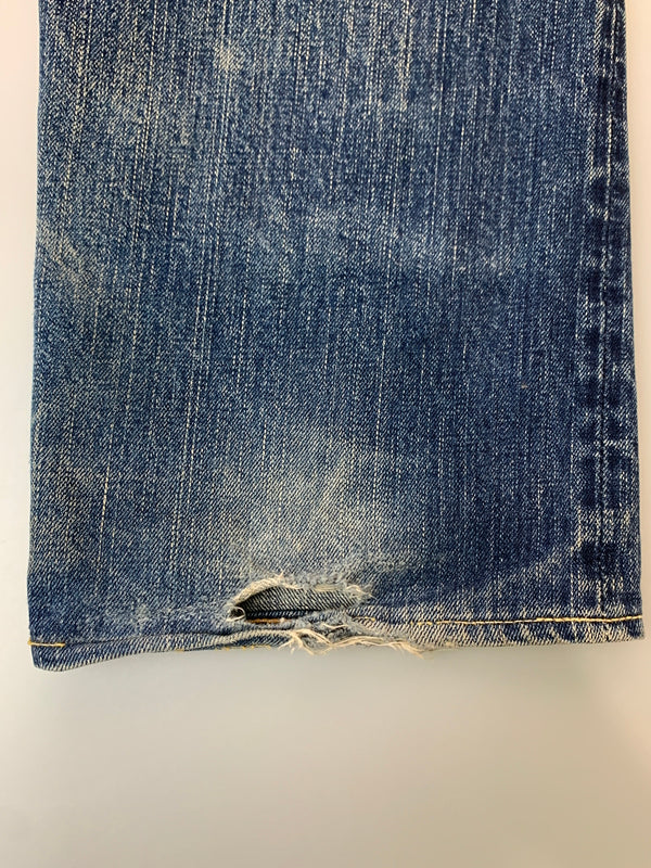 【現状渡し品】【メンズ】 THE FLAT HEAD フラッドヘッド DENIM PANTS 3005C デニムパンツ ボトムス 156-260706-yn-09-min サイズ：W31 L36 カラー：インディゴ 万代Net店
