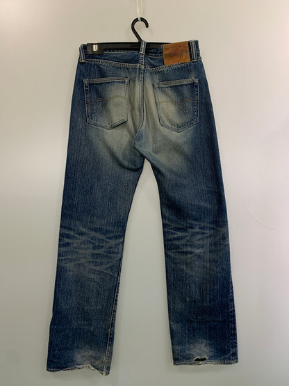 【現状渡し品】【メンズ】 THE FLAT HEAD フラッドヘッド DENIM PANTS 3005C デニムパンツ ボトムス 156-260706-yn-09-min サイズ：W31 L36 カラー：インディゴ 万代Net店