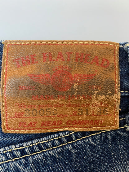 【現状渡し品】【メンズ】 THE FLAT HEAD フラッドヘッド DENIM PANTS 3005C デニムパンツ ボトムス 156-260706-yn-09-min サイズ：W31 L36 カラー：インディゴ 万代Net店