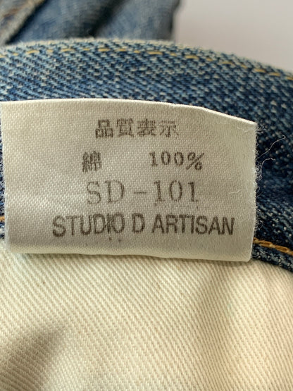 【現状渡し品】【メンズ】 STUDIO D’ARTISAN ステュディオダルチザン DENIM PANTS SD-101 デニムパンツ ボトムス 156-260706-yn-10-min サイズ：30 カラー：インディゴ 万代Net店