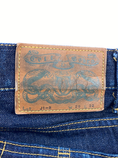 【中古品】【メンズ】 CELT&COBRA ケルト アンド コブラ DENIM PANTS J1-B デニム パンツ メンズ ボトムス ジーンズ ジーパン 151-260731-em-41-min サイズ：W29×L32 カラー：インディゴブルー 万代Net店