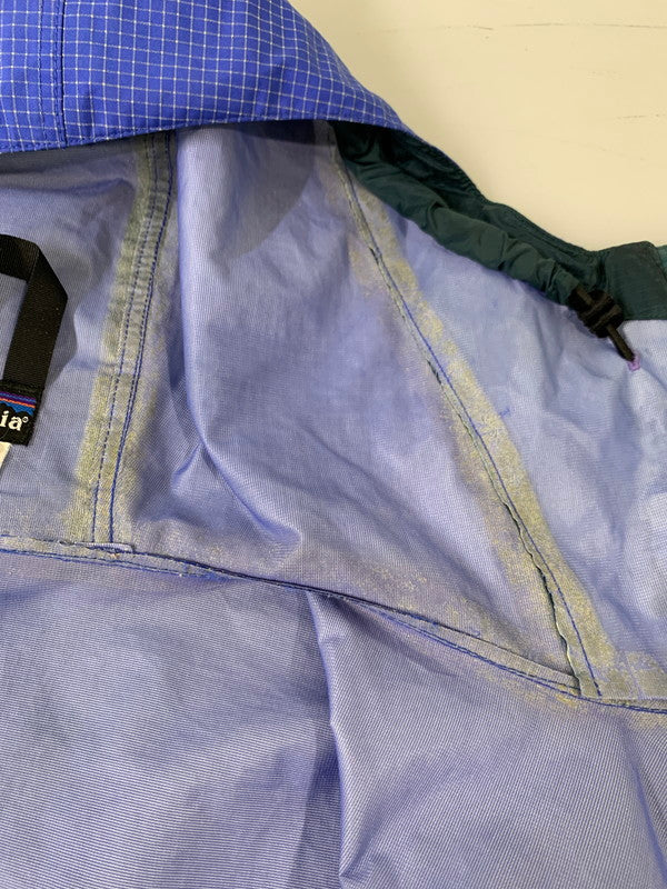 【現状渡し品】【メンズ】 patagonia パタゴニア 90's SUPER ALPINE JACKET 90年代 雪無し スーパーアルパインジャケット アウター 144-260217-yn-08-min サイズ：XS カラー：ブルー系 万代Net店