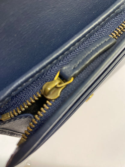 【中古品】【メンズ】 GUCCI グッチ GGマーモント デニム コンパクトウォレット 466492 財布 二つ折り財布 181-260530-KS-18-min カラー：ライトブルー 万代Net店