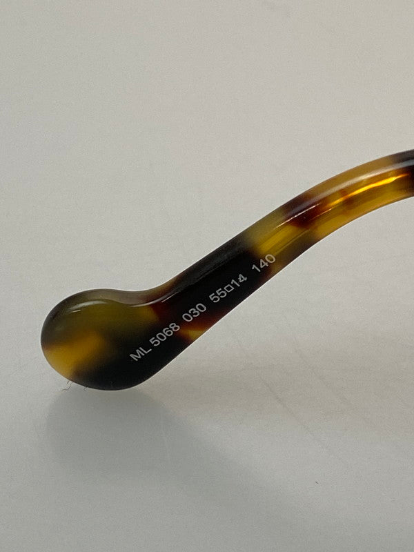 【中古品】【レディース】 MONCLER モンクレール メタルフレーム ボストンタイプ メガネフレーム ML5068 度入り 眼鏡 服飾雑貨 203-260222-kk-39-min カラー：ゴールド 万代Net店