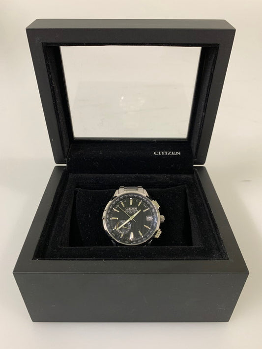 【中古品】【メンズ】 CITIZEN シチズン F150-T024637 CC3050-56F EXCEED DIRECT FLIGHT 腕時計 197-260301-AS-23-min カラー：シルバー 万代Net店