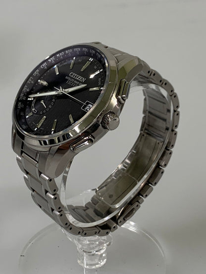 【中古品】【メンズ】 CITIZEN シチズン F150-T024637 CC3050-56F EXCEED DIRECT FLIGHT 腕時計 197-260301-AS-23-min カラー：シルバー 万代Net店