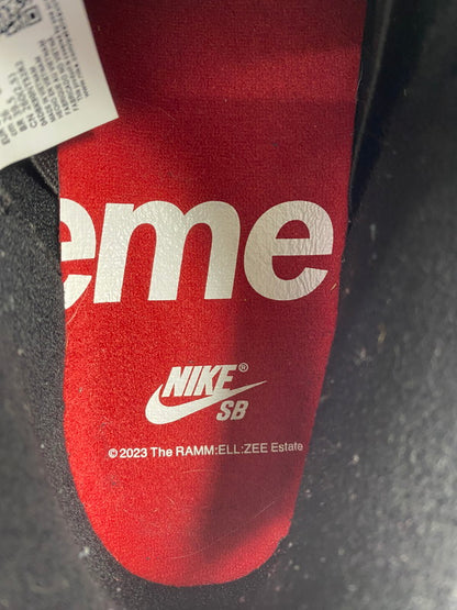 【中古品】【メンズ/レディース】 NIKE ナイキ ×SUPREME シュプリーム FD8778-001 DUNK LOW QS RAMMELLZEE 靴 シューズ スニーカー 160-260301-AS-1-min サイズ：26cm カラー：BLACK/BLACK-MULTI-COLOR 万代Net店