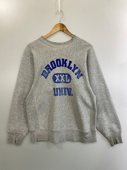 【現状渡し品】【メンズ】 CAMBER キャンバー COLLEGE LOGO SWEATSHIRT カレッジロゴ スウェットシャツ メンズ トップス トレーナー 146-260717-em-42-min サイズ：S カラー：グレー 万代Net店