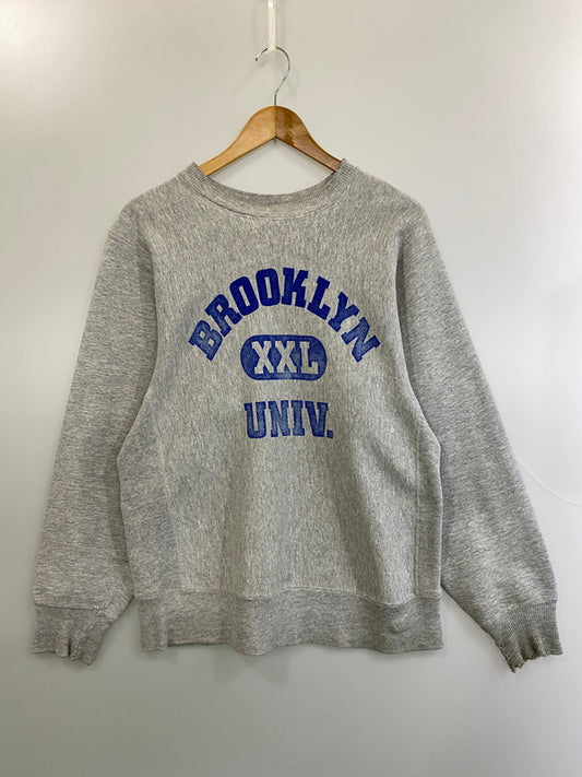 【現状渡し品】【メンズ】 CAMBER キャンバー COLLEGE LOGO SWEATSHIRT カレッジロゴ スウェットシャツ メンズ トップス トレーナー 146-260717-em-42-min サイズ：S カラー：グレー 万代Net店