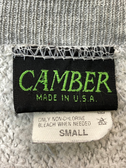 【現状渡し品】【メンズ】 CAMBER キャンバー COLLEGE LOGO SWEATSHIRT カレッジロゴ スウェットシャツ メンズ トップス トレーナー 146-260717-em-42-min サイズ：S カラー：グレー 万代Net店