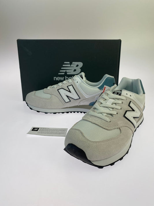 【中古美品】【メンズ】 NEW BALANCE ニューバランス SNEAKERS U57452Z LIFESTYLE574 スニーカー 靴 163-260219-yn-14-min サイズ：27.0cm カラー：ホワイト 万代Net店
