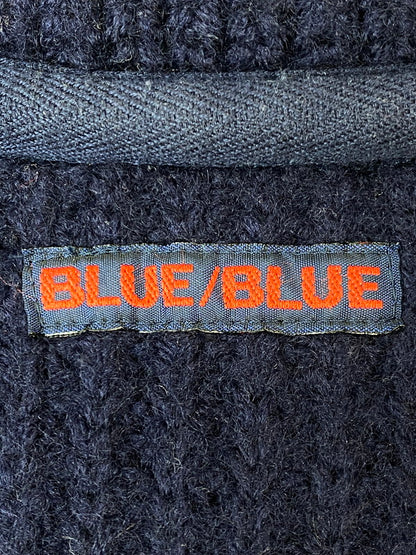 【中古品】【メンズ】 BLUE BLUE ブルーブルー COWCHIN KNIT カウチンニット メンズ セーター 145-260712-hu-39-min サイズ：1 カラー：ネイビー 万代Net店