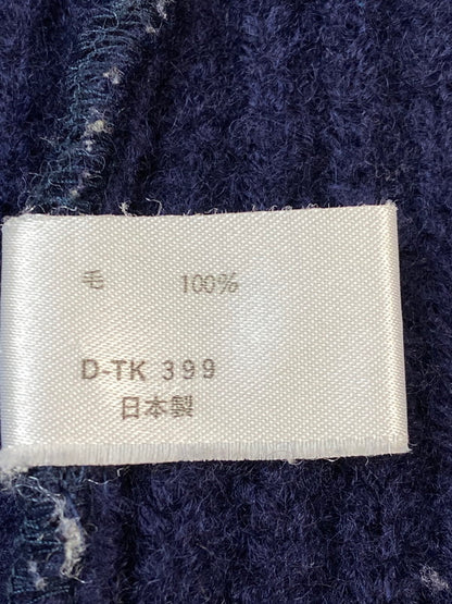 【中古品】【メンズ】 BLUE BLUE ブルーブルー COWCHIN KNIT カウチンニット メンズ セーター 145-260712-hu-39-min サイズ：1 カラー：ネイビー 万代Net店