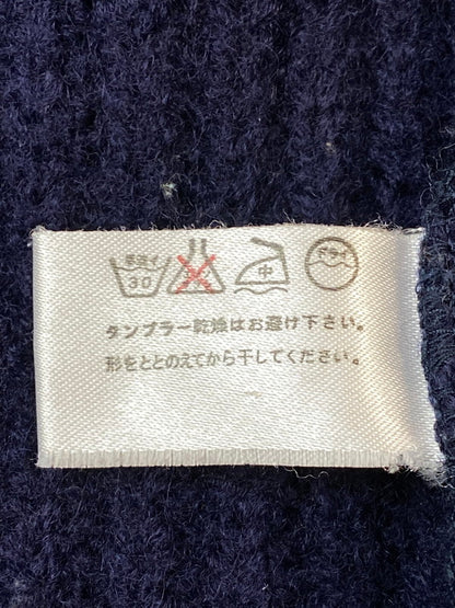 【中古品】【メンズ】 BLUE BLUE ブルーブルー COWCHIN KNIT カウチンニット メンズ セーター 145-260712-hu-39-min サイズ：1 カラー：ネイビー 万代Net店