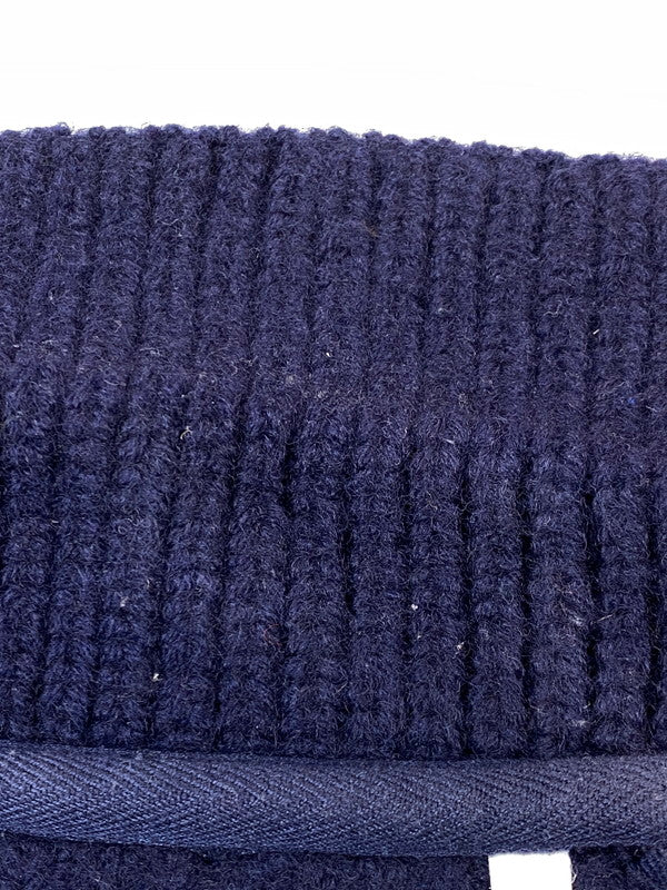 【中古品】【メンズ】 BLUE BLUE ブルーブルー COWCHIN KNIT カウチンニット メンズ セーター 145-260712-hu-39-min サイズ：1 カラー：ネイビー 万代Net店
