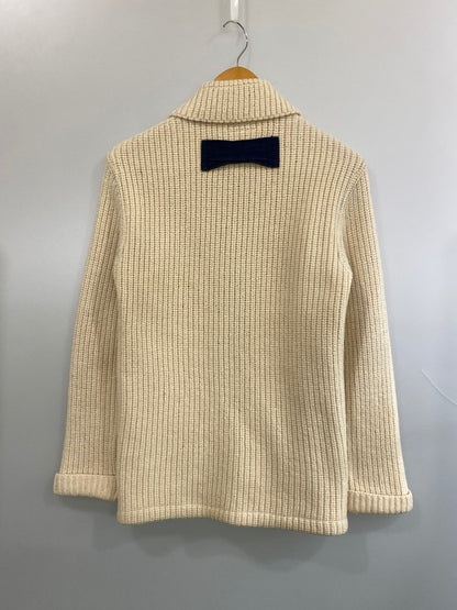 【中古品】【メンズ】 BLUE BLUE ブルーブルー COWCHIN KNIT カウチンニットメンズ 長袖 セーター 145-260711-hu-38-min サイズ：2 カラー：クリーム 万代Net店