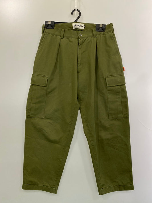 【中古品】【メンズ】 WNDRMN 2TUCK CHINO PANT 2タック チノ パンツ メンズ ボトムス チノパン 151-260220-em-62-min サイズ：M カラー：オリーブ 万代Net店