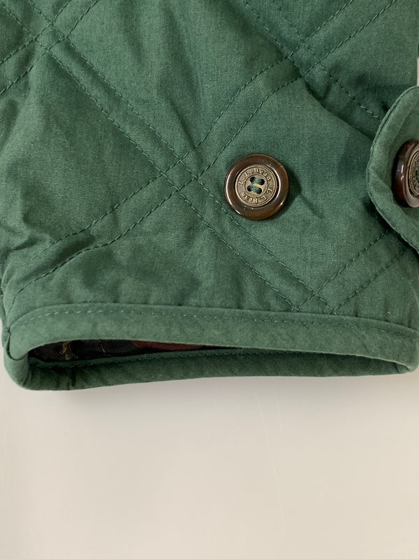 【中古品】【レディース】 L.L.BEAN エルエルビーン QUILTING JACKET キルティング ジャケット 上着 アウター 169-260812-hu-16-min サイズ：M カラー：グリーン 万代Net店
