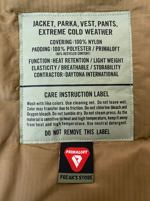 【中古品】【メンズ】 FREAK'S STORE フリークスストア LEVEL7 PRIMALOFT 中綿 ジャケット 223-1516 レベルセブン プリマロフト ジャケット メンズ アウター 147-260220-em-59-min サイズ：M カラー：オークル 万代Net店