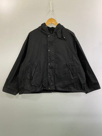【中古品】【メンズ】 BARBOUR × KAPTAIN SUNSHINE BIG TRANSPORTER HOODY JACKET バブアー キャプテンサンシャイン ビッグ トランスポーター フーディー ジャケット アウター 144-260217-yn-24-min サイズ：36” カラー：ブラック 万代Net店