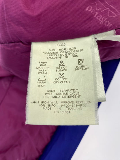 【中古品】【メンズ】 patagonia パタゴニア PATAGONIA 90'S FALL LINE INSULATED JACKET フォールライン インサレーテッド ジャケット 90年代 ヴィンテージメンズ アウター 144-260220-em-07-min サイズ：XL カラー：ブルー 万代Net店