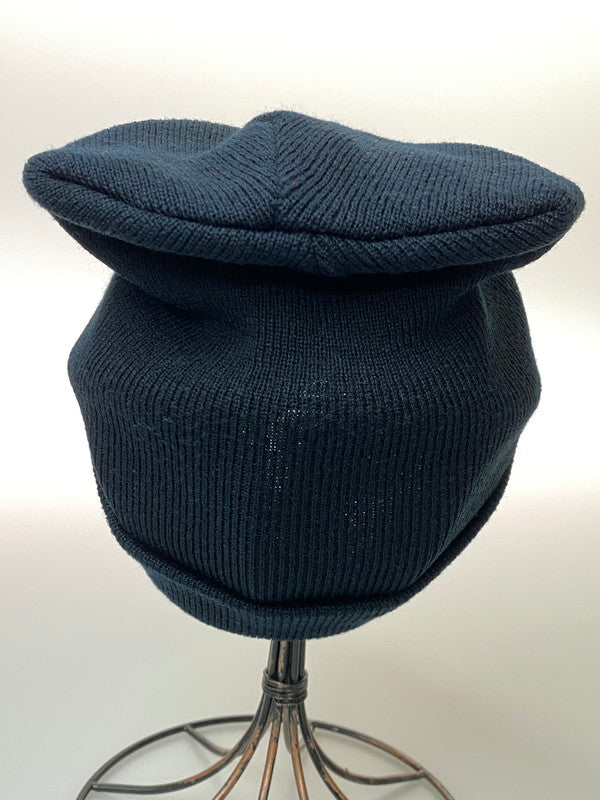 【中古品】【メンズ】 STUSSY ステューシー 90's BASIC LOGO BEANIE 90年代 ベーシックロゴ ビーニー 帽子 ニットキャップ 185-260222-kk-38-min サイズ：F カラー：ブラック 万代Net店