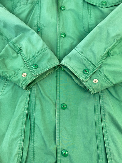 【中古品】【メンズ】 LAKELAND レイクランド BUTTON UP JACKET ボタン アップ ジャケット アウター 146-260727-jt-05-min サイズ：42 カラー：グリーン 万代Net店