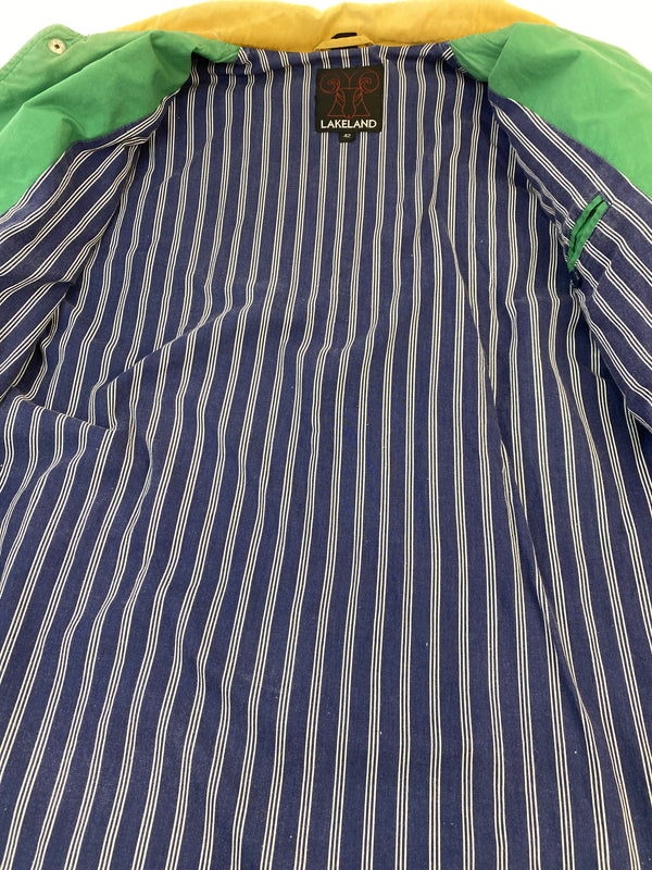 【中古品】【メンズ】 LAKELAND レイクランド BUTTON UP JACKET ボタン アップ ジャケット アウター 146-260727-jt-05-min サイズ：42 カラー：グリーン 万代Net店