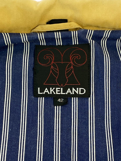 【中古品】【メンズ】 LAKELAND レイクランド BUTTON UP JACKET ボタン アップ ジャケット アウター 146-260727-jt-05-min サイズ：42 カラー：グリーン 万代Net店