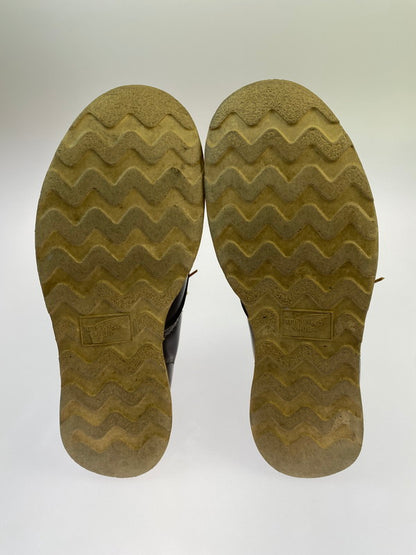 【中古品】【メンズ】 RED WING レッドウィング 刺繍羽タグ クラシックラウンド ショート ブーツ 靴 シューズ 164-260223-AS-4-min サイズ：7 1/2 カラー：ブラウン 万代Net店