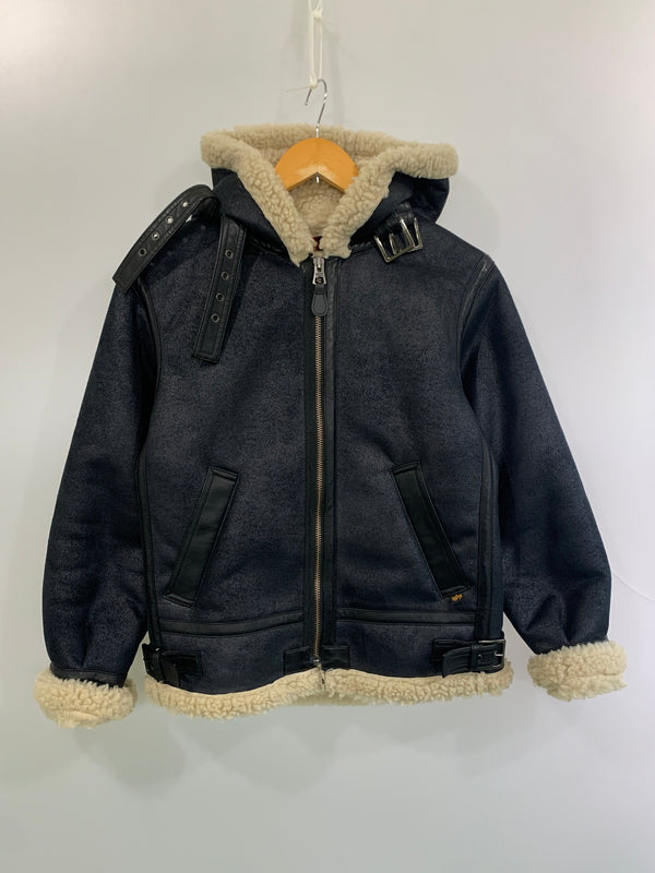 【中古品】【メンズ】 ALPHA INDUSTRIES アルファインダストリーズ B3 BOMBER JACKET TA1399-075 ボンバージャケット アウター 145-260706-yn-20-min サイズ：S カラー：ブラック 万代Net店