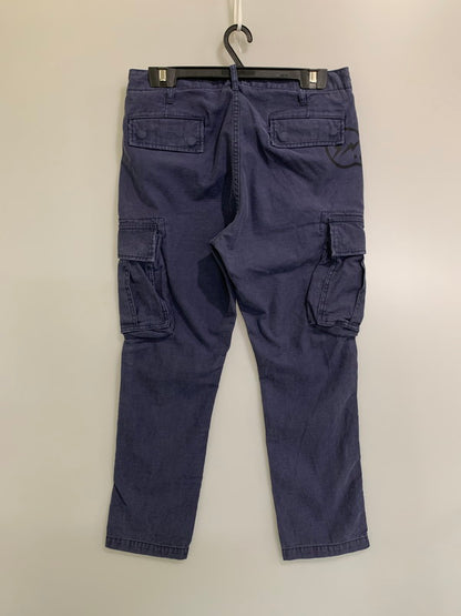 【中古品】【メンズ】 DENIM BY VANQUISH&FRAGMENT デニムバイ ヴァンキッシュ アンド フラグメント CARGO PANTS VFP4025 カーゴパンツ メンズ ボトムス 151-260710-em-65-min サイズ：W32 カラー：ネイビー 万代Net店