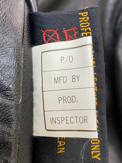 【中古品】【メンズ】 HARLEY DAVIDSON ハーレーダビッドソン LEATHER JACKET レザージャケット 本皮 アウター 145-260222-SH-09-min サイズ：XL カラー：ブラック 万代Net店
