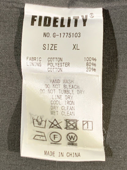 【中古品】【メンズ】 FIDELITY フェデリティー MILITARY JACKET ミリタリー ジャケット メンズ アウター 145-260704-hu-09-min サイズ：XL カラー：カーキ系 万代Net店