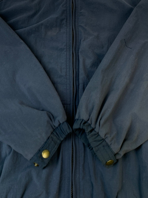 【中古品】【メンズ】 DOCKERS ドッカーズ 90S NYLON JACKET 90年代 ナイロン ジャケット アウター 146-260804-hu-33-min サイズ：L カラー：ネイビー 万代Net店