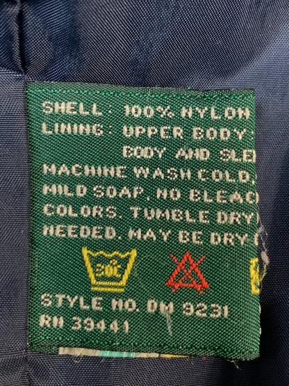 【中古品】【メンズ】 DOCKERS ドッカーズ 90S NYLON JACKET 90年代 ナイロン ジャケット アウター 146-260804-hu-33-min サイズ：L カラー：ネイビー 万代Net店