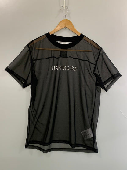 【中古品】【メンズ】 JOHN LAWRENCE SULLIVAN ジョン ローレンス サリバン SEE-THROUGH PRINT TEE シースルー プリント ティー 5B005-0321-31 メンズ トップス 半袖 140-260703-hu-38-min サイズ：M カラー：ブラック 万代Net店